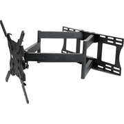 SunBriteTV - Full Motion TV Wall Mount for Most 37" - 80" TVs - Extends 30" - Black