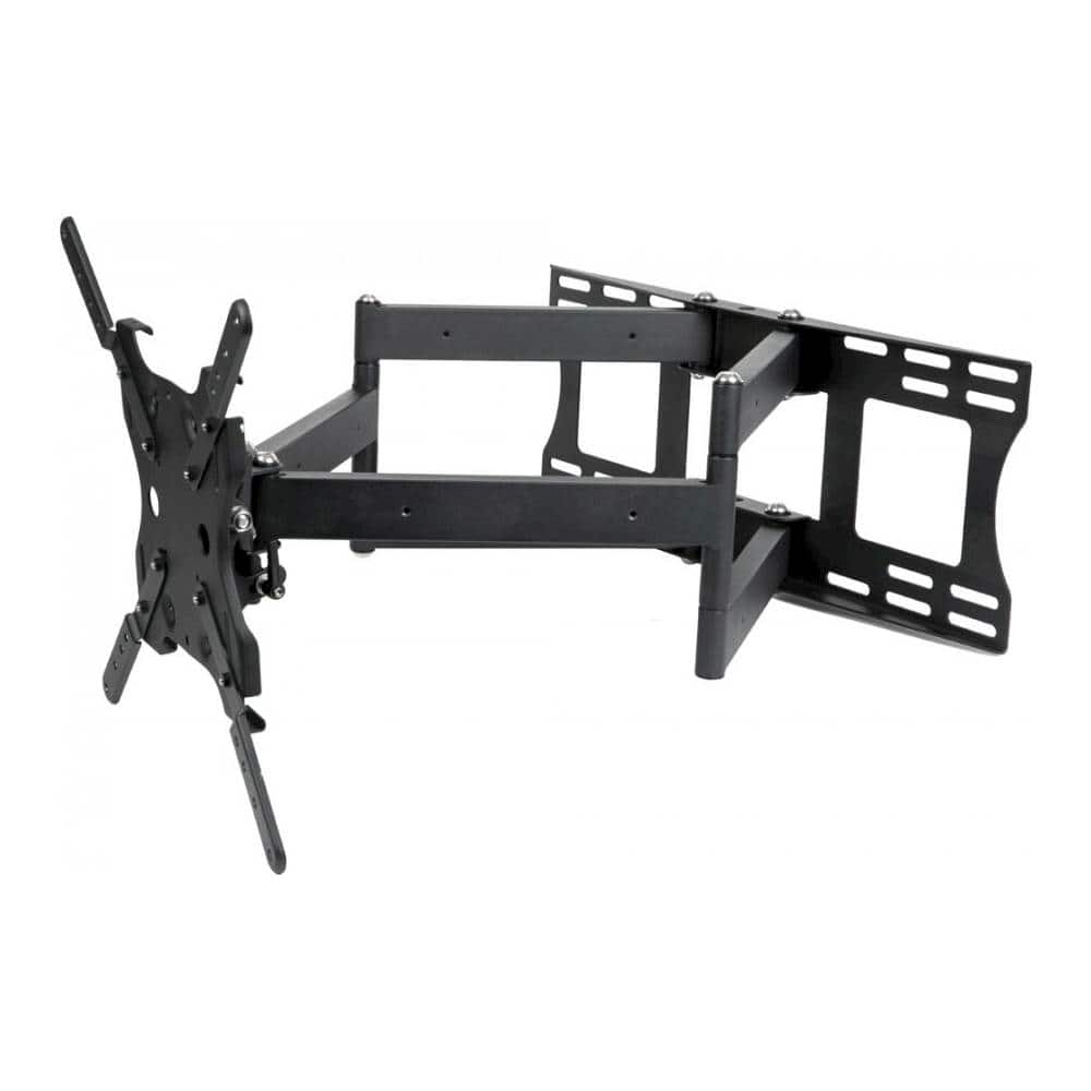 SunBriteTV - Full Motion TV Wall Mount for Most 37" - 80" TVs - Extends 30" - Black