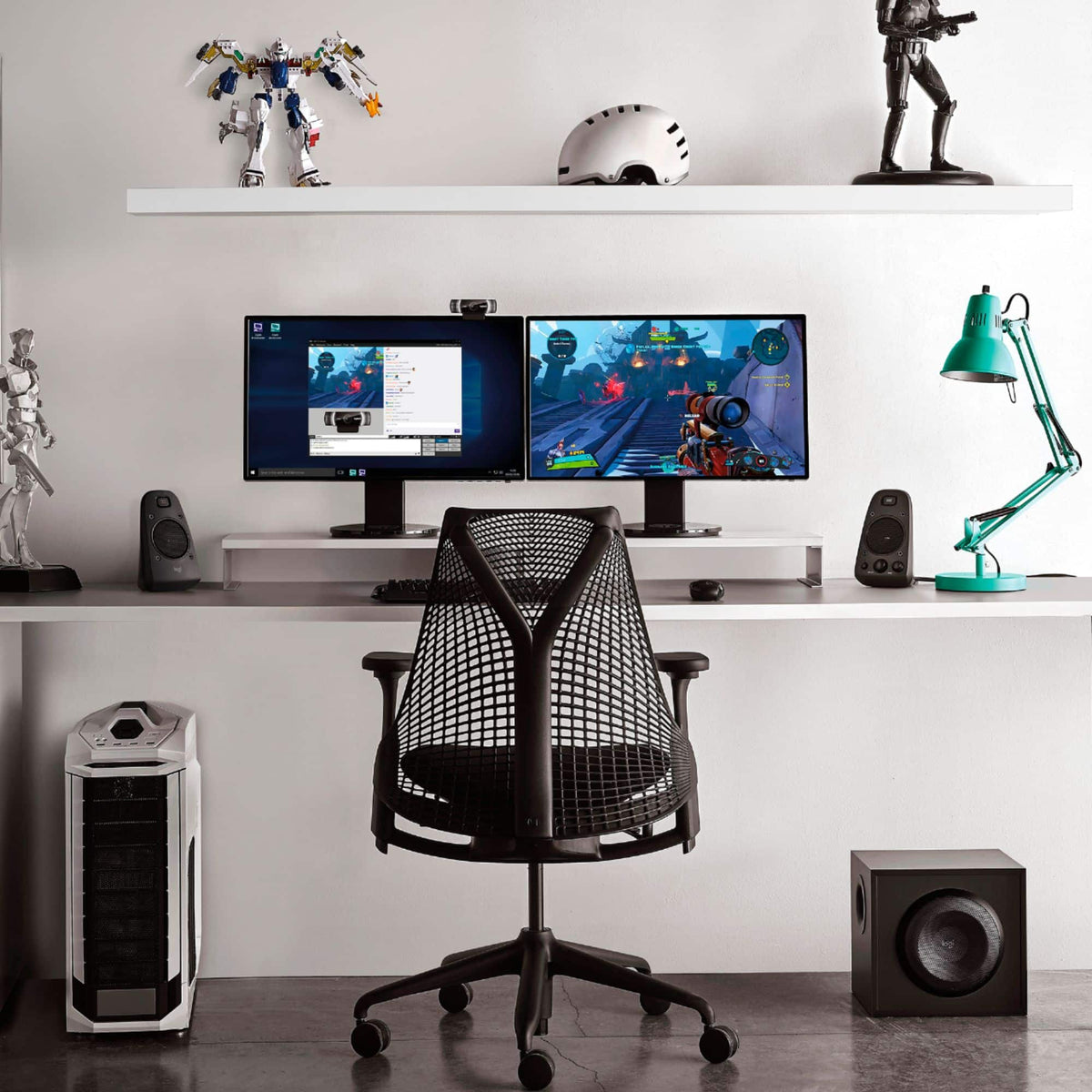 Logitech - Z625 2.1 Speaker System (3-Piece) - Black