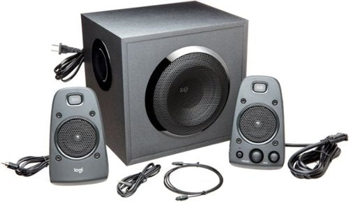 Logitech - Z625 2.1 Speaker System (3-Piece) - Black