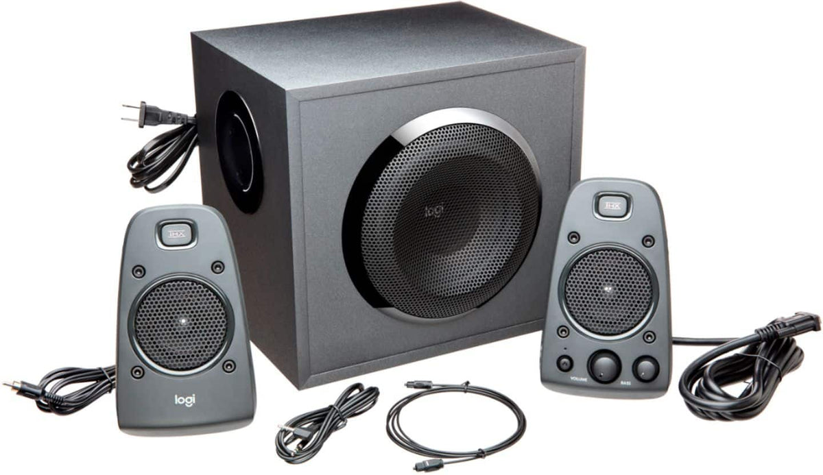 Logitech - Z625 2.1 Speaker System (3-Piece) - Black
