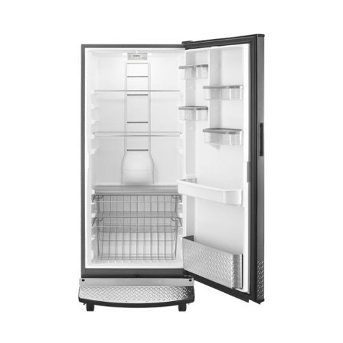 Gladiator - 30 in. Wide 17.8 Cu. Ft. Refrigerator - Black