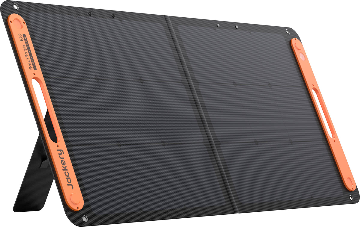 Jackery - SolarSaga Portable 100W Solar Panel - Black