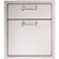 Lynx - 19" Double Drawer - Stainless Steel