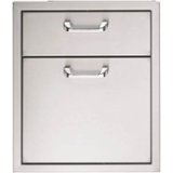 Lynx - 19" Double Drawer - Stainless Steel