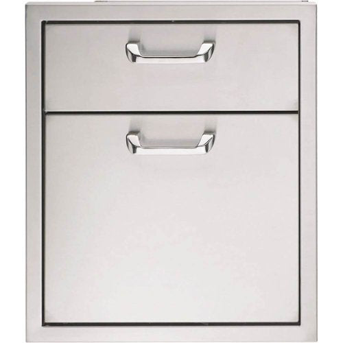 Lynx - 19" Double Drawer - Stainless Steel