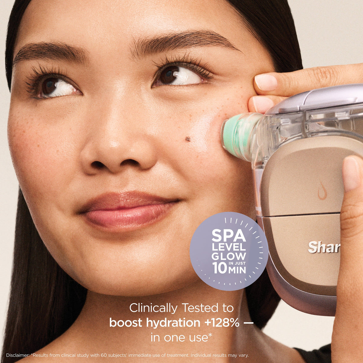 Shark - FacialPro Glow At Home Hydro-Powered Facial System - Blue