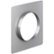 8" Round Front Plate for Select Thermador Downdraft Range Hoods - Silver