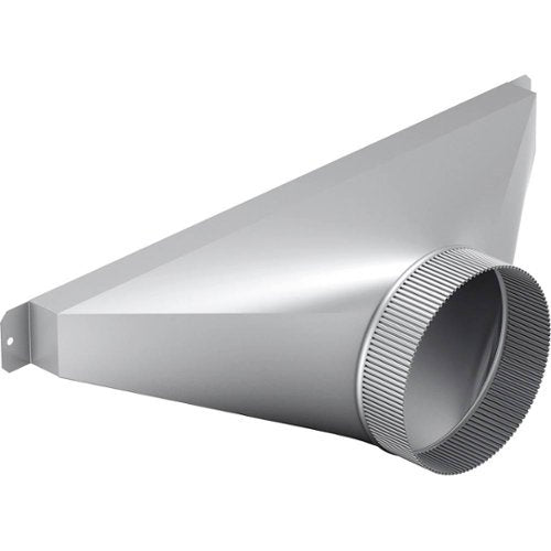 6" Round Side/Rear Transition for Select Thermador Downdrafts - Silver
