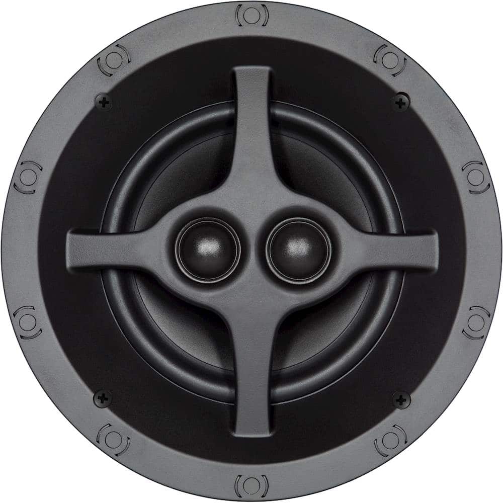 Sonance - C6R SST SINGLE SPEAKER - C Series 6-1/2" Single Stereo 2-Way In Ceiling Speaker (Each) - Paintable White
