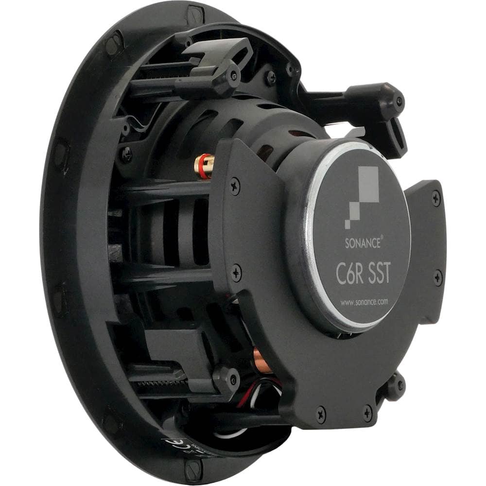 Sonance - C6R SST SINGLE SPEAKER - C Series 6-1/2" Single Stereo 2-Way In Ceiling Speaker (Each) - Paintable White