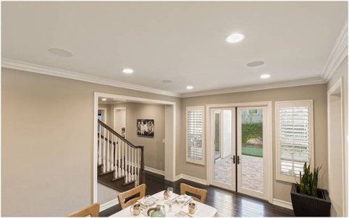 Sonance - C6R SST SINGLE SPEAKER - C Series 6-1/2" Single Stereo 2-Way In Ceiling Speaker (Each) - Paintable White