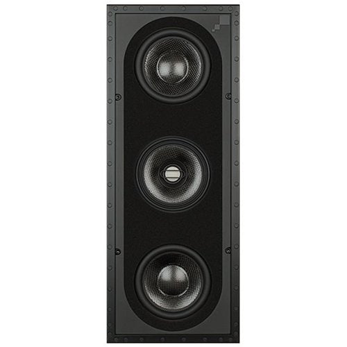 Sonance - R1 REFERENCE RECTANGLE SINGLE SPEAKER - Reference 5-1/4" 3-Way In Wall Rectangle Speaker (Each) - Paintable White