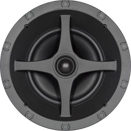 Sonance - C6R - C Series 6-1/2" 2-Way In Ceiling Speakers (Pair) - Paintable White