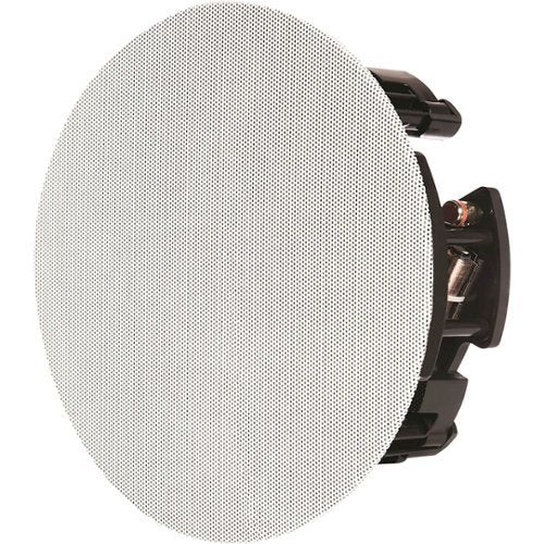 Sonance - C6R - C Series 6-1/2" 2-Way In Ceiling Speakers (Pair) - Paintable White