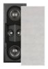 Sonance - R1SUR SINGLE SPEAKER - Reference 5-1/4" 3-Way In Wall Rectangle Speaker (Each) - Paintable White