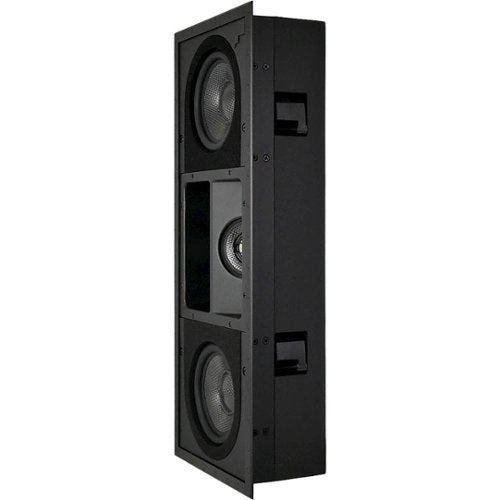 Sonance - R1SUR SINGLE SPEAKER - Reference 5-1/4" 3-Way In Wall Rectangle Speaker (Each) - Paintable White