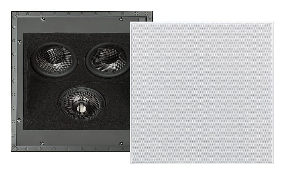Sonance - R1C SINGLE SPEAKER - Reference 5-1/4" 3-Way In Ceiling Speaker (Each) - Paintable White