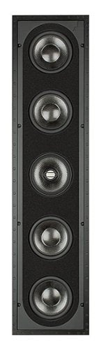 Sonance - R2 SINGLE SPEAKER - Reference 5-1/4" 3-Way In-Wall Rectangle Speaker (Each) - Paintable White