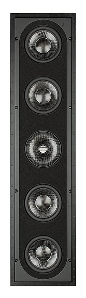 Sonance - R2 SINGLE SPEAKER - Reference 5-1/4" 3-Way In-Wall Rectangle Speaker (Each) - Paintable White