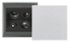 Sonance - R1C SUR SINGLE SPEAKER - Reference 5-1/4" Surround 3-Way In Ceiling Speaker (Each) - Paintable White