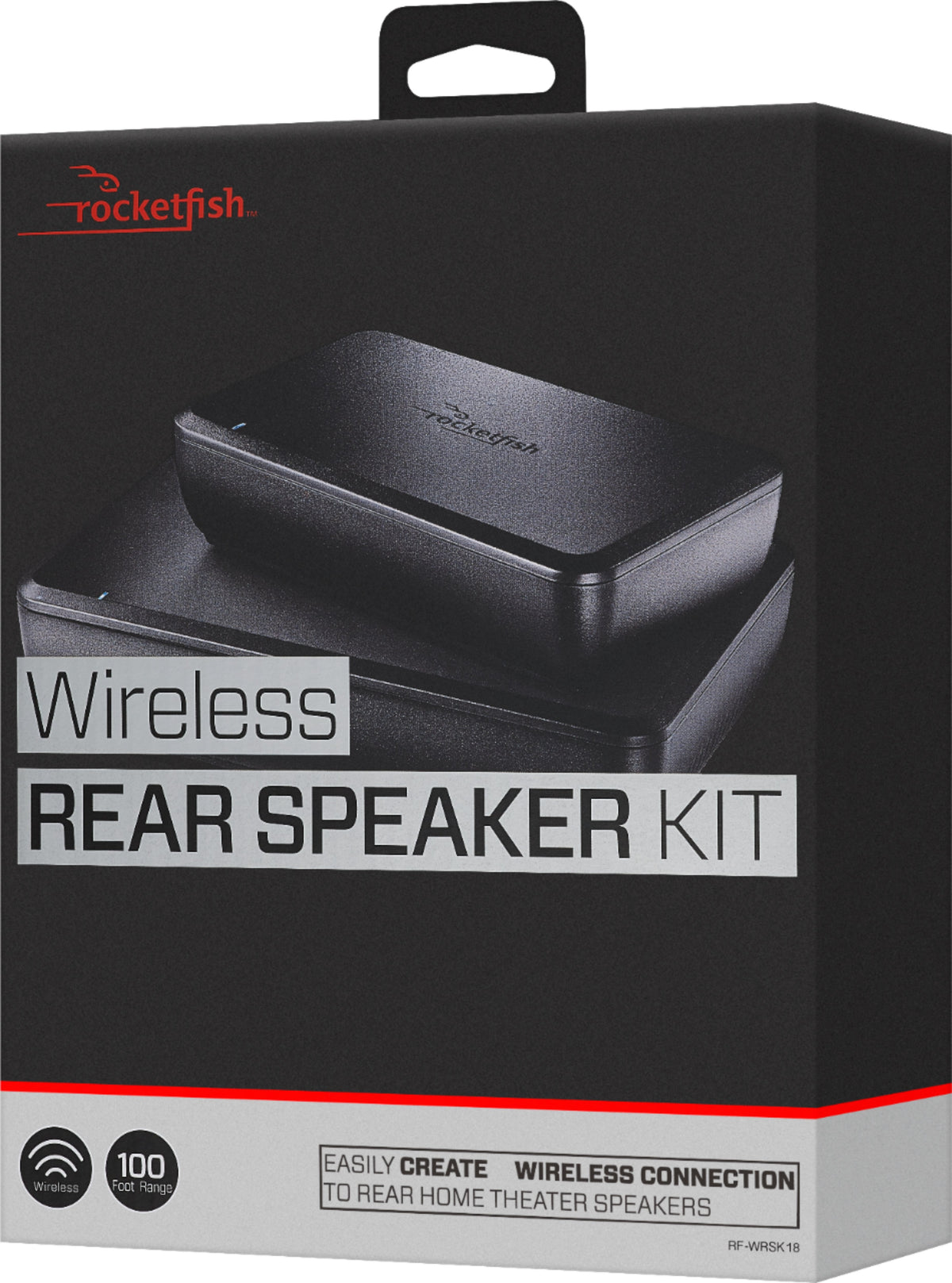 Rocketfish™ - Wireless Rear Speaker Kit - Black