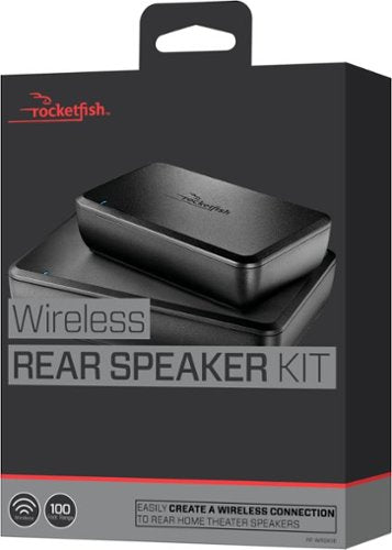 Rocketfish™ - Wireless Rear Speaker Kit - Black
