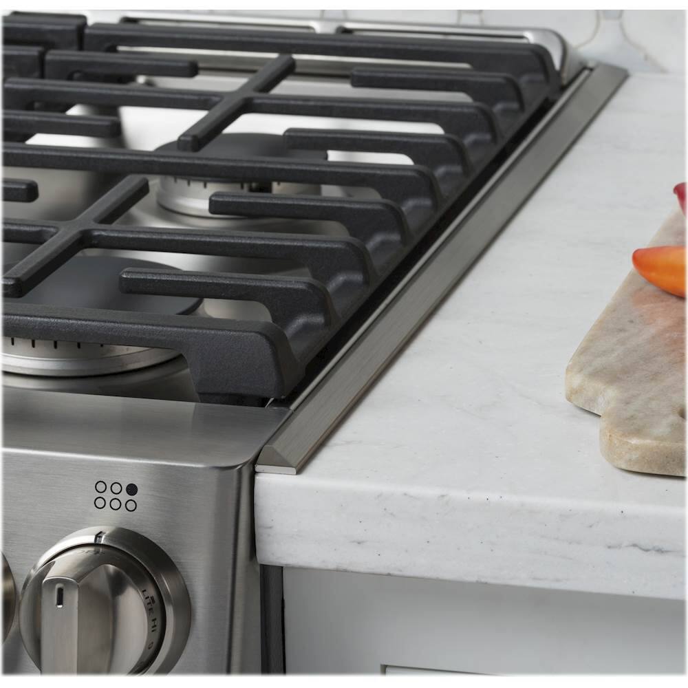 GE - 30" Slide-in Range Filler Kit - Stainless Steel