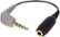 RØDE - SC4 3.5mm-to-3.5mm Female/Male Microphone Adapter - Gray/Black