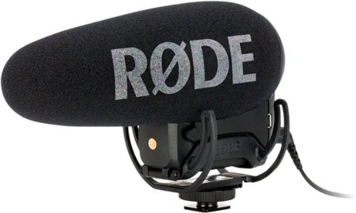 RØDE - VIDEOMIC PRO+ Premium On-Camera Microphone - Black