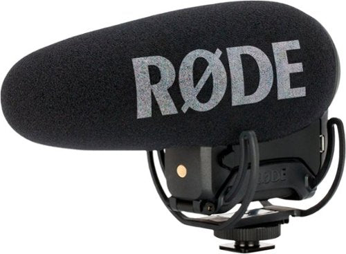 RØDE - VIDEOMIC PRO+ Premium On-Camera Microphone - Black