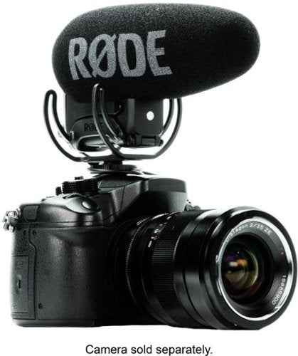 RØDE - VIDEOMIC PRO+ Premium On-Camera Microphone - Black