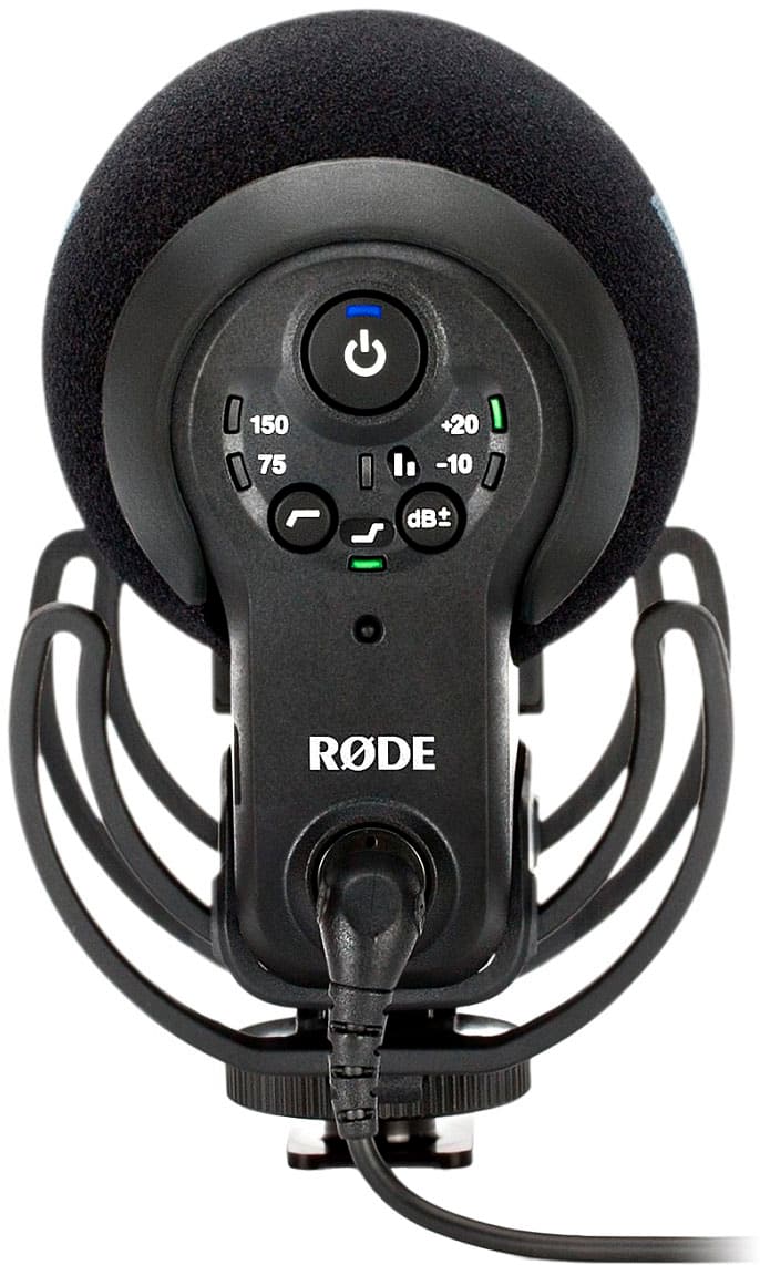RØDE - VIDEOMIC PRO+ Premium On-Camera Microphone - Black
