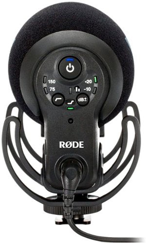 RØDE - VIDEOMIC PRO+ Premium On-Camera Microphone - Black