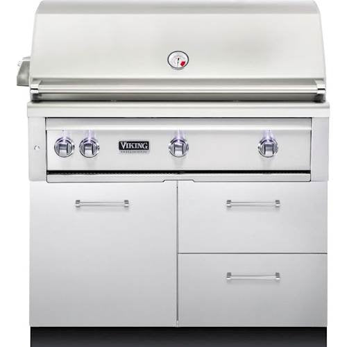 Viking - 42" Outdoor Grill Base - Stainless Steel