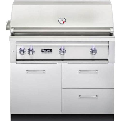 Viking - 42" Outdoor Grill Base - Stainless Steel