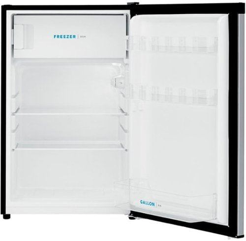 Frigidaire - 4.5 Cu. Ft. Mini Fridge with Top Freezer - Silver