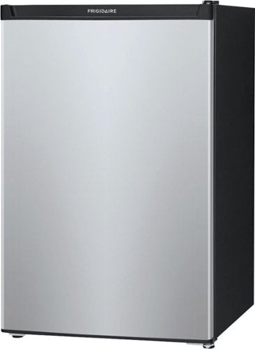 Frigidaire - 4.5 Cu. Ft. Mini Fridge with Top Freezer - Silver