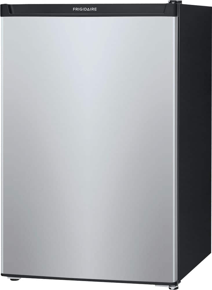 Frigidaire - 4.5 Cu. Ft. Mini Fridge with Top Freezer - Silver