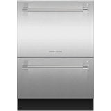 Fisher & Paykel - 24" Front Control Built-In Dishwasher - Stainless Steel