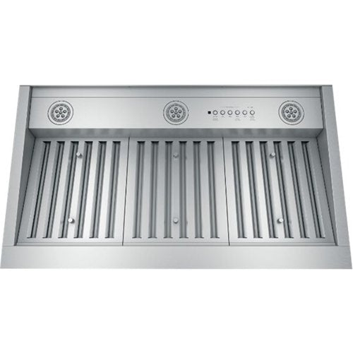 GE - 36 inches - Externally Vented & Recirculating - Range Hood Insert - Stainless Steel