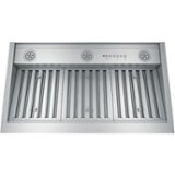 GE - 36 inches - Externally Vented & Recirculating - Range Hood Insert - Stainless Steel