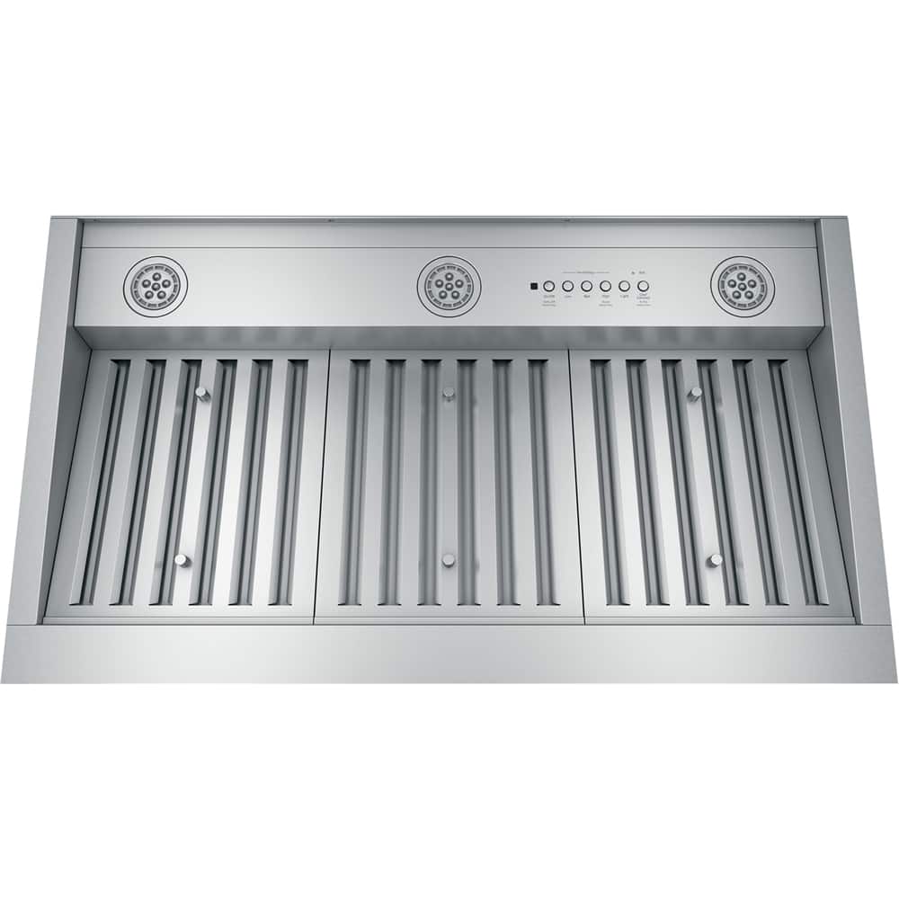 GE - 36 inches - Externally Vented & Recirculating - Range Hood Insert - Stainless Steel