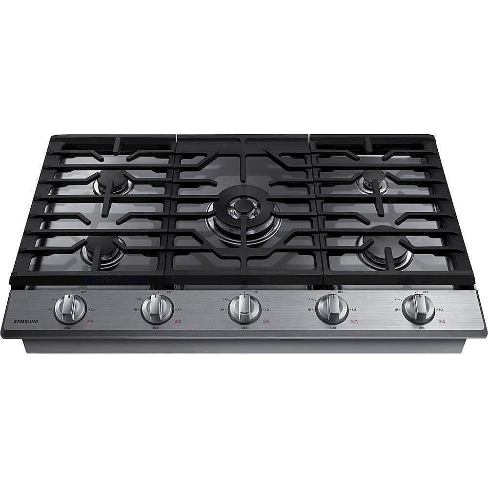 Samsung - 30" Built-In Gas Cooktop with WiFi - Stainless Steel