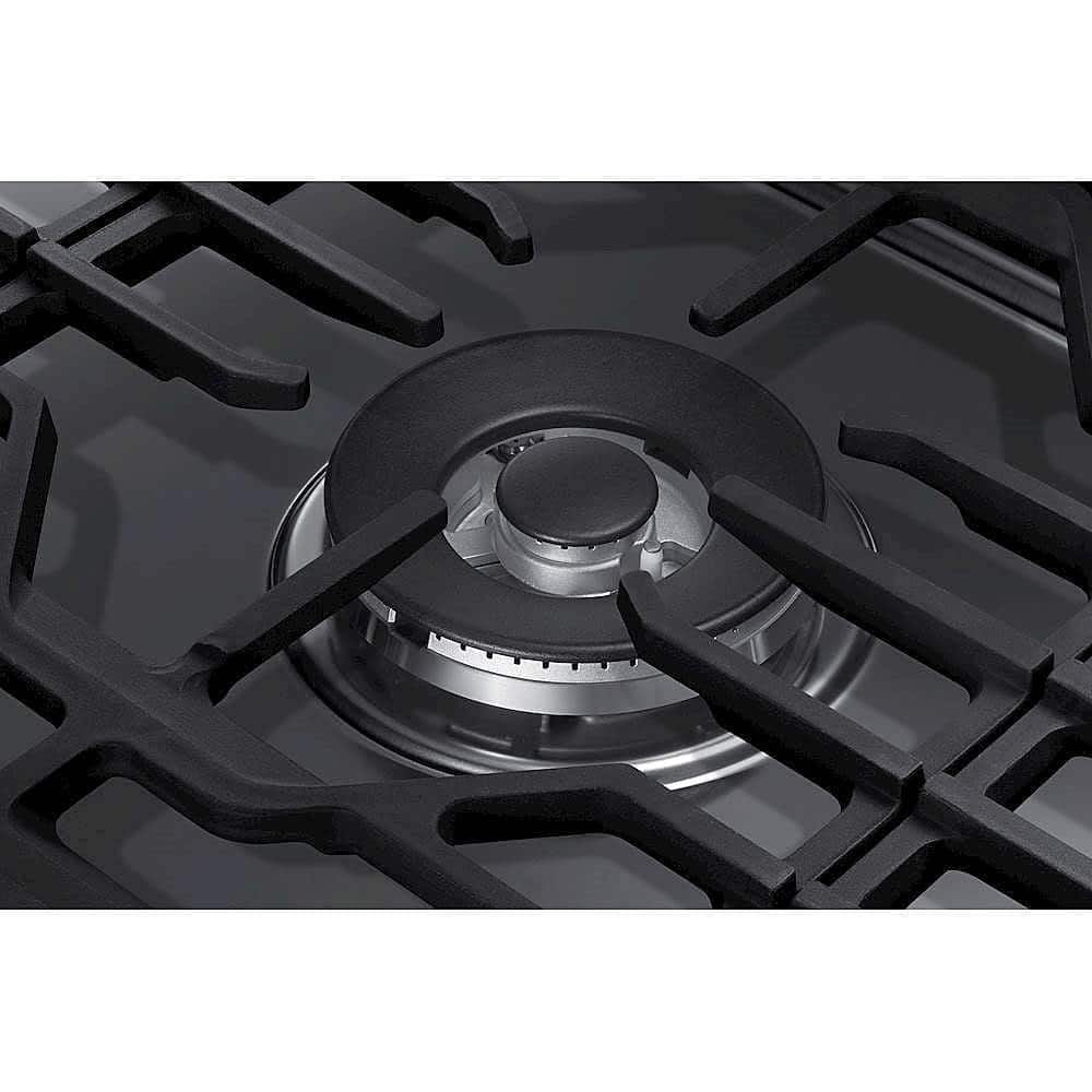 Samsung - 30" Built-In Gas Cooktop with WiFi - Stainless Steel