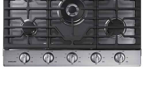 Samsung - 30" Built-In Gas Cooktop with WiFi - Stainless Steel