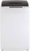 GE - 2.8 Cu. Ft. High-Efficiency Top Load Portable Washer with Stainless Steel Basket and 8 Wash Cycles - White/Black