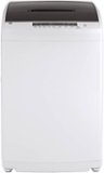 GE - 2.8 Cu. Ft. High-Efficiency Top Load Portable Washer with Stainless Steel Basket and 8 Wash Cycles - White/Black