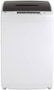 GE - 2.8 Cu. Ft. High-Efficiency Top Load Portable Washer with Stainless Steel Basket and 8 Wash Cycles - White/Black