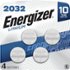 Energizer - 2032 Batteries (4 Pack), 3V Lithium Coin Batteries